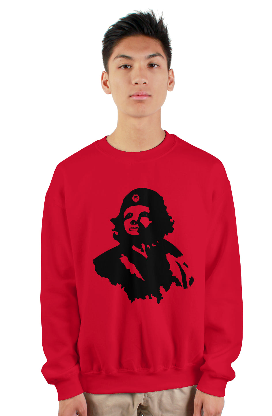 Sloth Guevara Sweatshirt- Red
