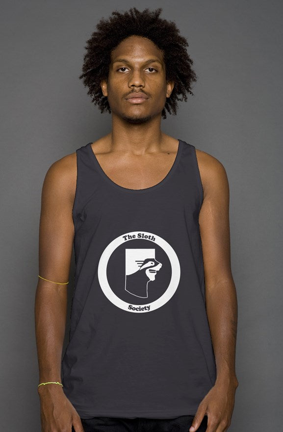 Logo tank top-Gray