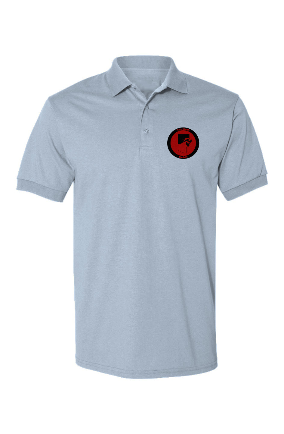 Logo Dryblend Jersey Polo- Light Blue