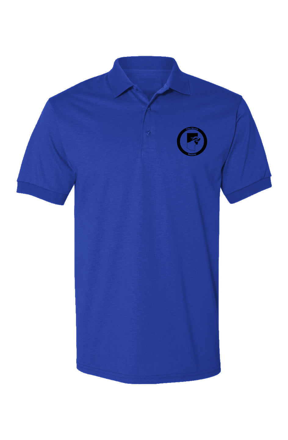 Logo Dryblend Jersey Polo- Blue