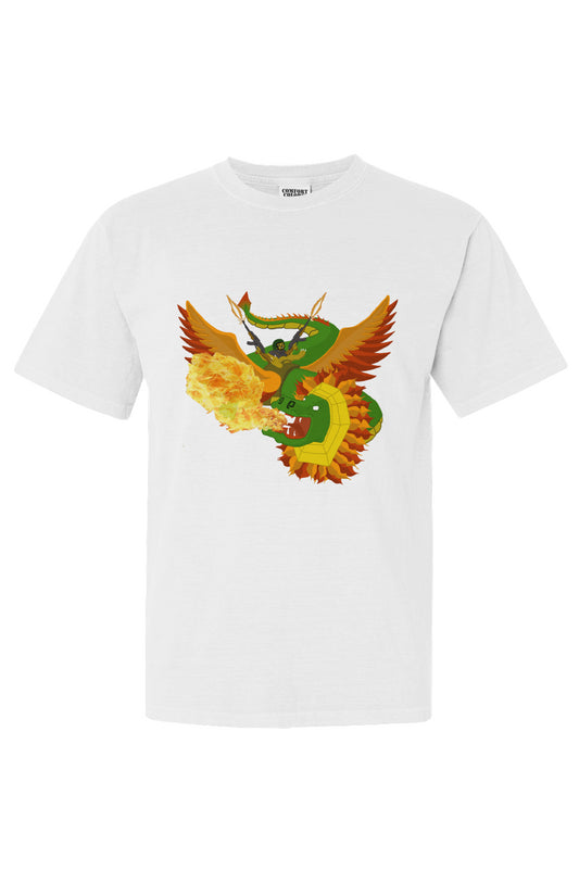 Sloth The Dragon Rider tshirt- white